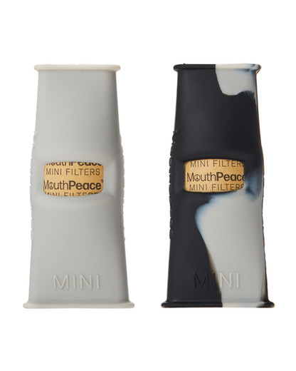  MooseLabs MouthPeace Mini Starter Kit, includes MouthPeace Mini and 3 activated carbon filters for cleaner hits, removes tar and resin, allowing for cleaner, smoother inhalation with improved taste and quality.