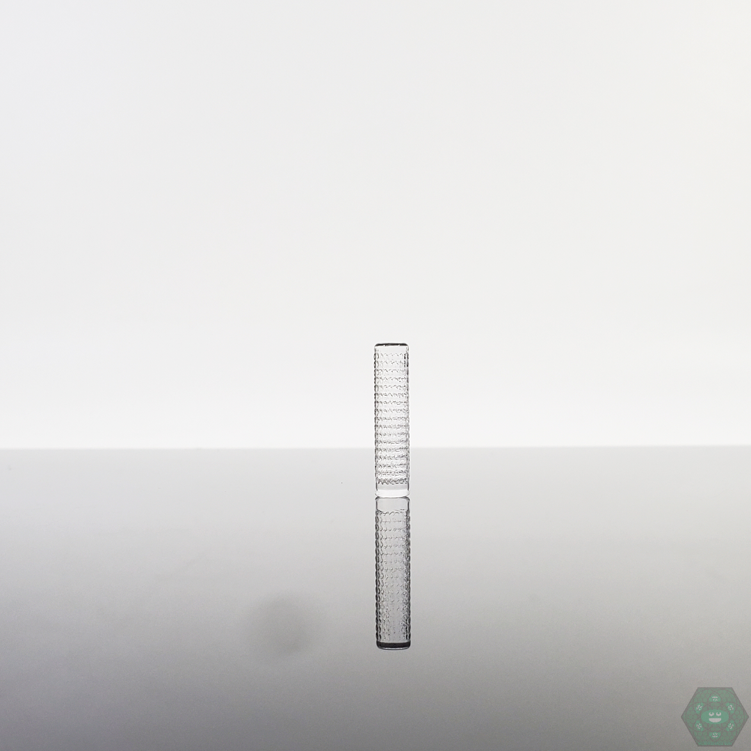 Artistic and functional Nastee Glass Terp Pillar, perfect for upgrading any dab rig for superior vapor control.