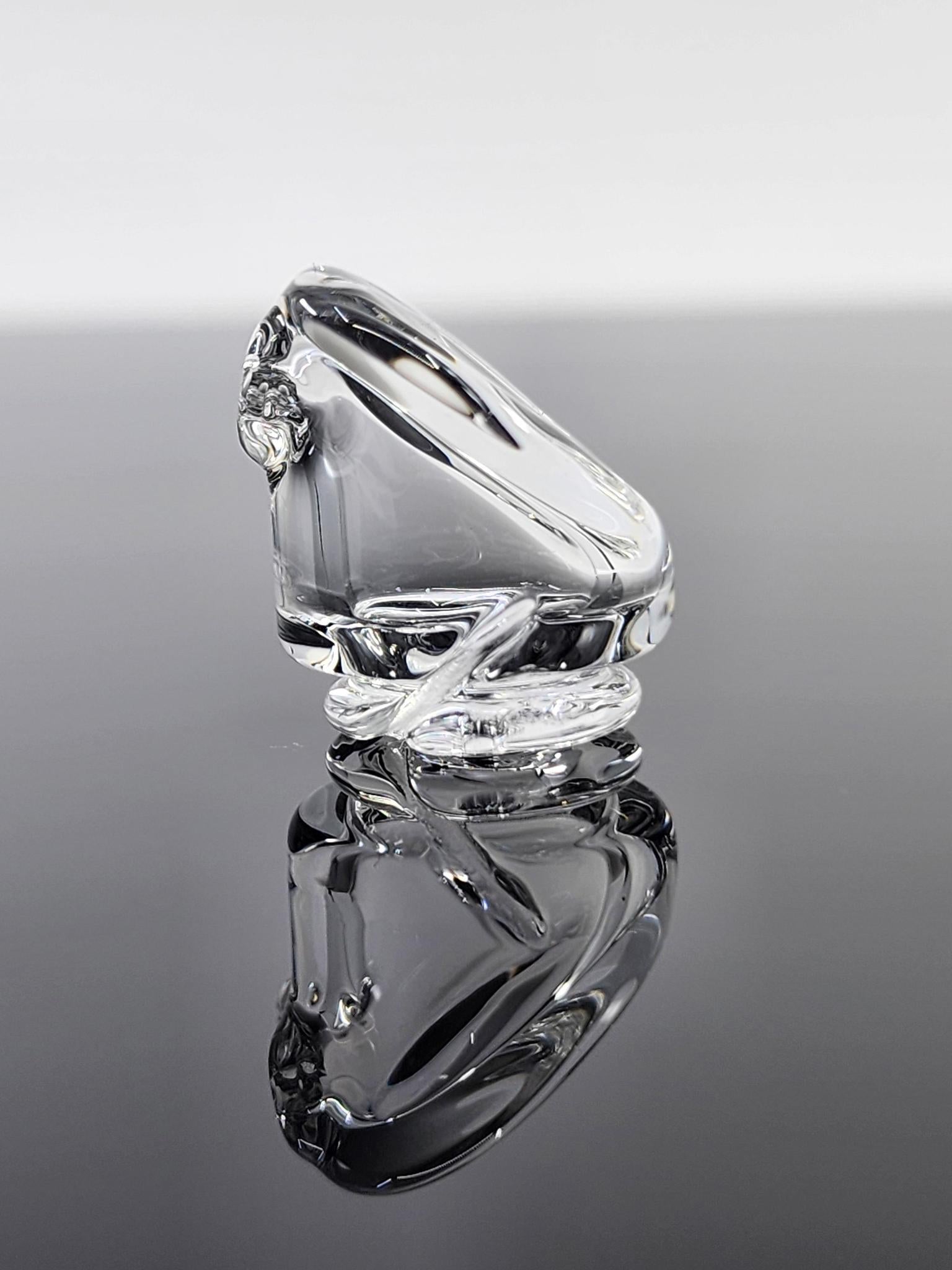 Organik Glass Clear Pivot Mouthpiece with Spinner Cut Intake for Enhanced Functionality