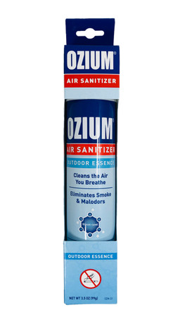  OZIUM Air Sanitizer, more than an air freshener, it sanitizes air and reduces odor-causing bacteria for cleaner air.