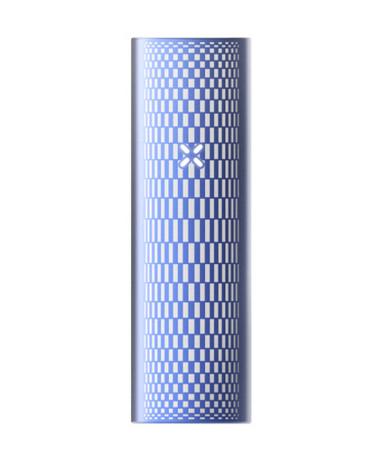  PAX Plus Artist Series Vaporizer with geometric patterns by Daniel Shoykhet (DOT), offering precise temperature control and enhanced battery life.