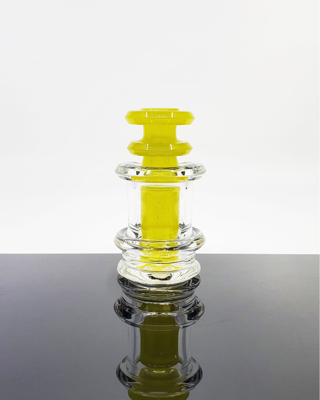 Professor Glass Mini Attachment for Puffco with vibrant full-color design, enhancing your setup with high-quality glass and smooth vaping experience.