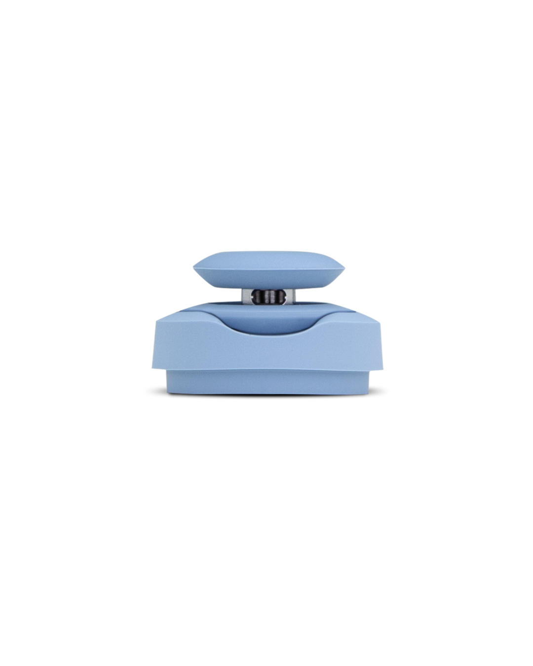 Puffco Peak Joystick Cap in action, showcasing smooth airflow control and shatterproof stainless steel design.