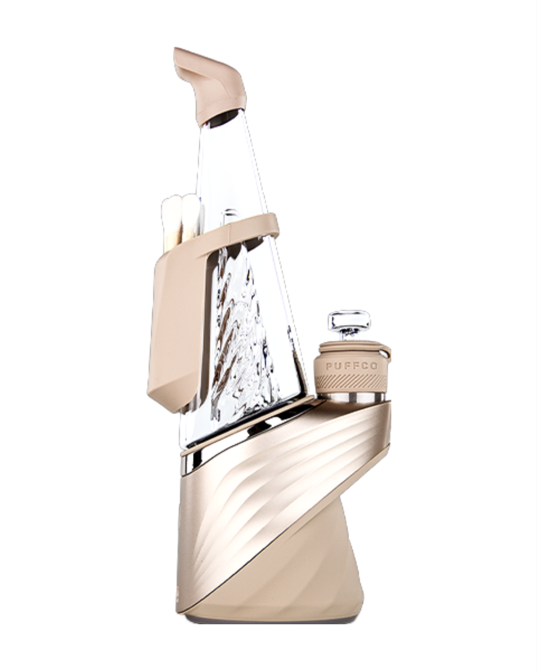 Puffco Peak Pro V2 Travel Kit featuring protective accessories to keep your device secure and travel-ready.