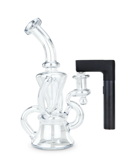 Puffco Pivot Glass Adapter, designed for enhanced vaping with customizable glass attachments for a personalized setup.