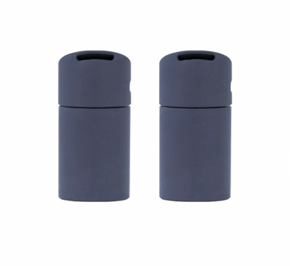 Front view of Puffco Pivot Replacement Mouthpieces in a two-pack, emphasizing durability.