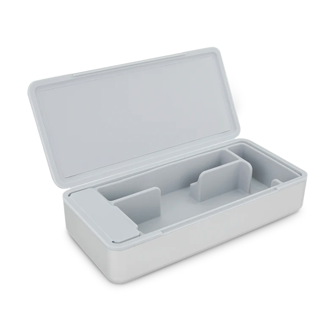 Puffco Pivot Travel Case – Durable aluminum case with compartments for a Pivot, Hot Knife, jars, and other dabbing essentials.

