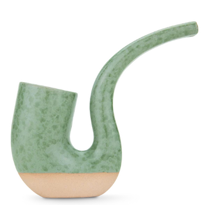 Puffco Proxy Terrapipe – Handcrafted ceramic two-tone dry pipe from the Proxy Collection, designed for comfort and smooth smoking experience.