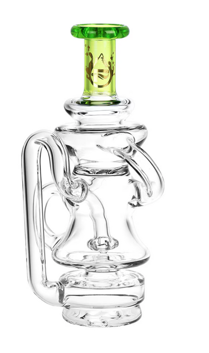  Pulsar Triple Tube Recycler with mini disc percolator, designed for the Puffco Peak/Pro for filtered and cooled vapor with every hit.