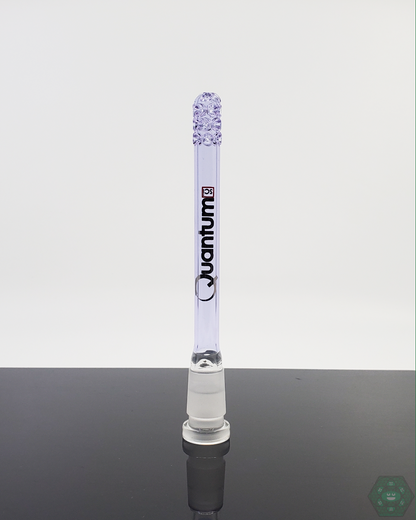 Quantum Sci 5-inch Compact Downstem with 7-hole percolator for seamless filtration and smooth hits