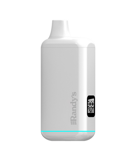 Sleek and portable Randy’s INSPO Cartridge Battery, perfect for on-the-go vaping convenience.