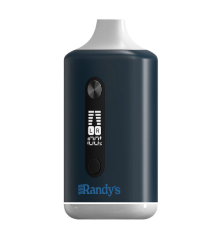  Close-up of the sand quartz atomizer of Randy's Inspo Dual Vaporizer, designed to hold up to 2 grams of concentrate for simultaneous use of two cartridges.