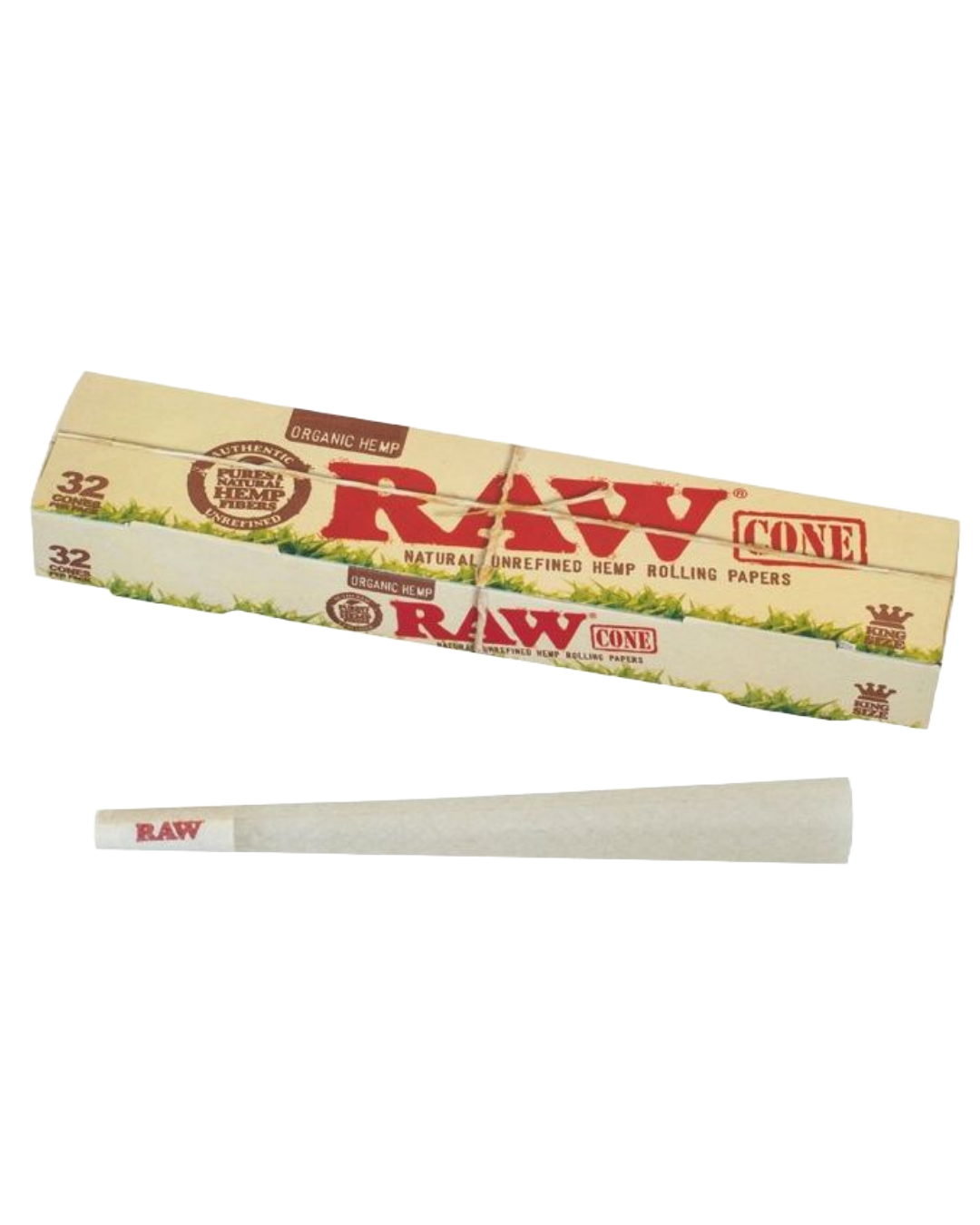 RAW Cones – Made from natural paper for a smooth, clean smoking experience with minimal unwanted flavors.