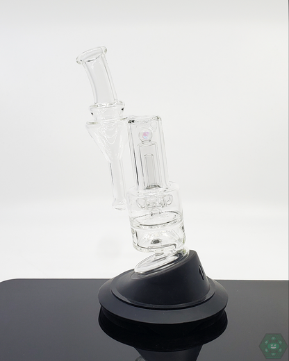 RBR 3.0 Recycler Puffco Attachment showing its 7.5" height and single uptake design, ideal for Peak and Peak Pro.