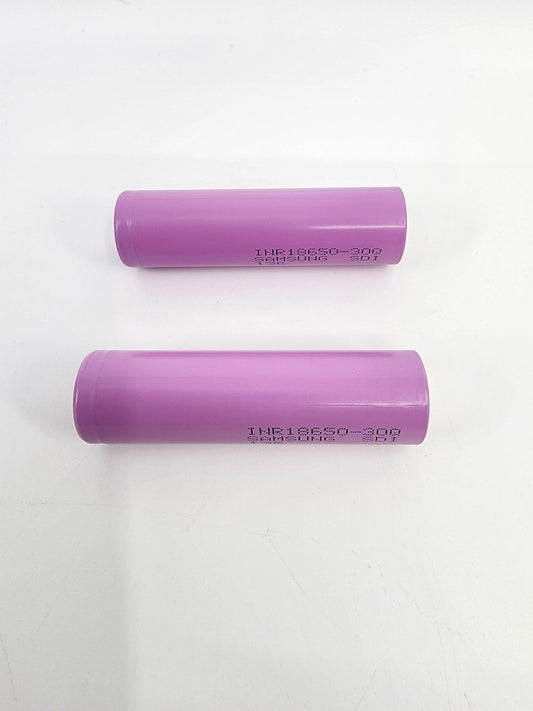 Samsung 18650 2500mAh Dual Pack – Rechargeable, long-lasting batteries designed for safety and optimal performance in electronic devices.
