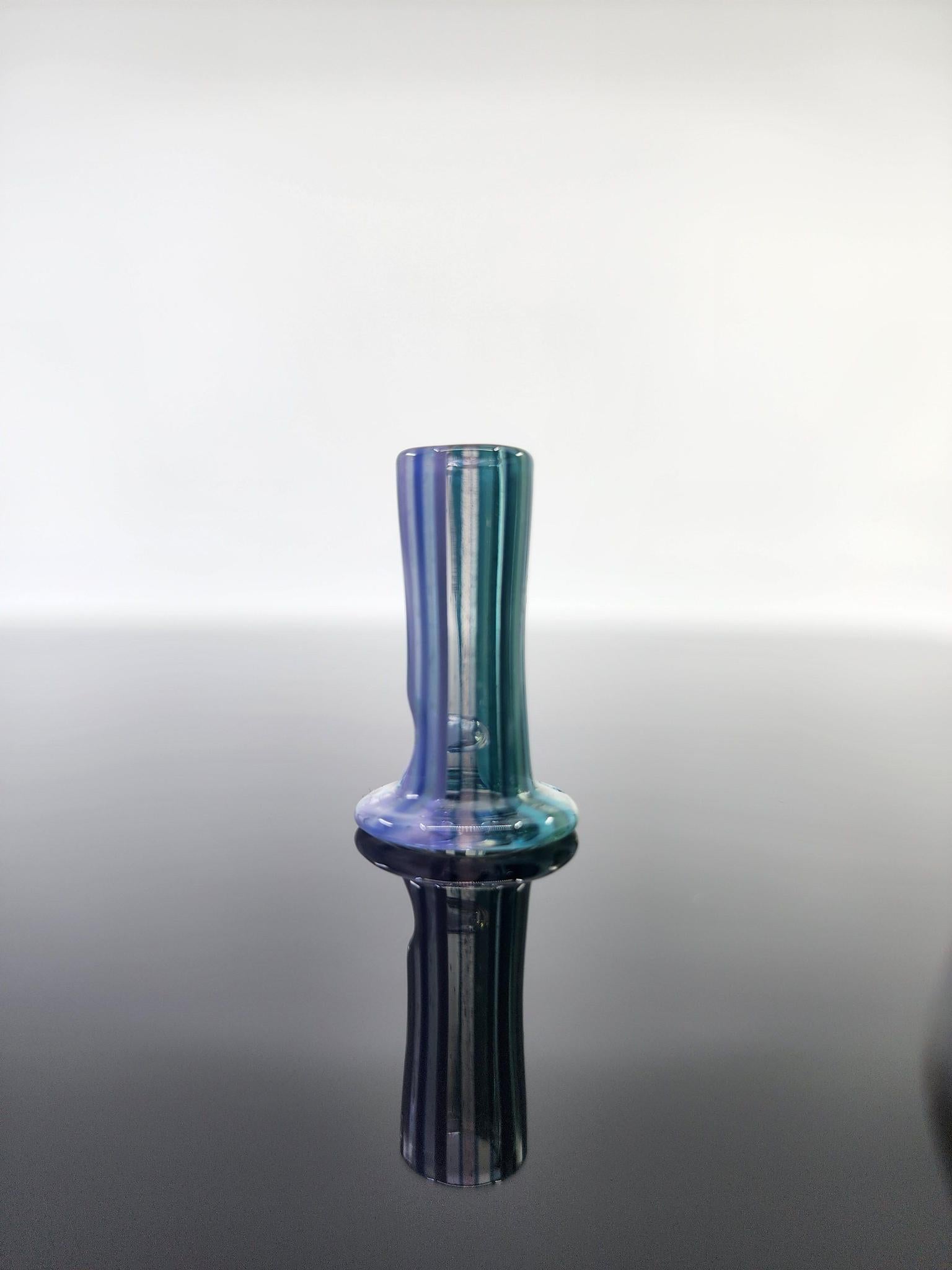 Simple Human Linework Pivot Mouthpiece - High-quality borosilicate glass mouthpiece with innovative pivot design for enhanced airflow and effortless use.

