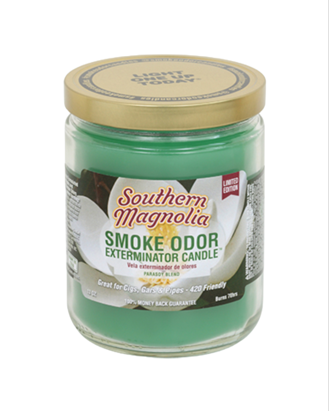 Coastal-scented Smoke Odor Exterminator Candle, bringing a sea breeze-like freshness to your space.