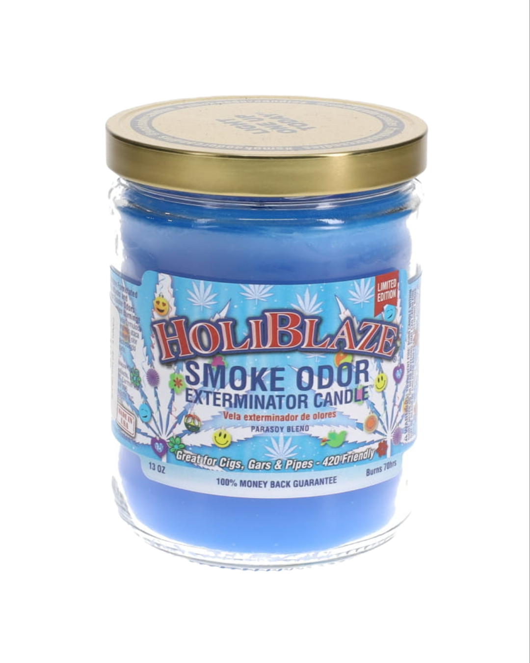  Sage-scented Smoke Odor Exterminator Candle, ideal for freshening up rooms with a herbal fragrance and eliminating odors.