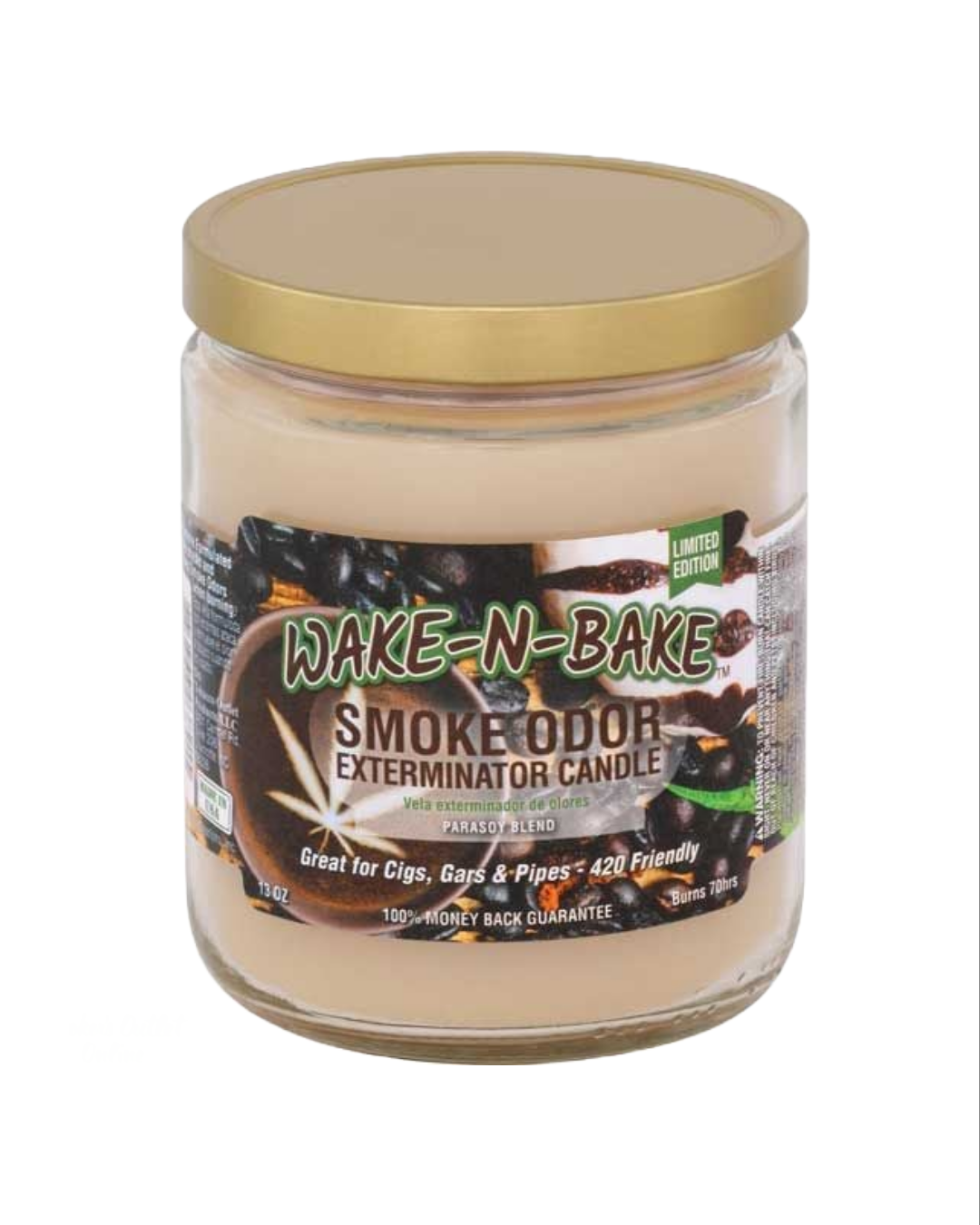  Woodsy-scented Smoke Odor Exterminator Candle for natural, earthy fragrance while removing smoke odors.