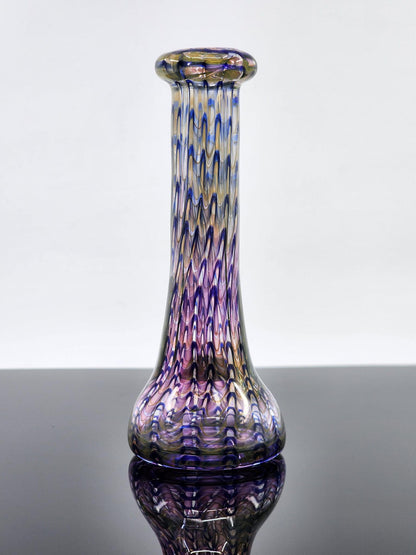 Soft Spoken Glass Wrap & Rake Puffco Dry Top, designed for Peak and Peak Pro, 3.5" height, 1.5" diameter, perfect for enhancing dabbing experience.
