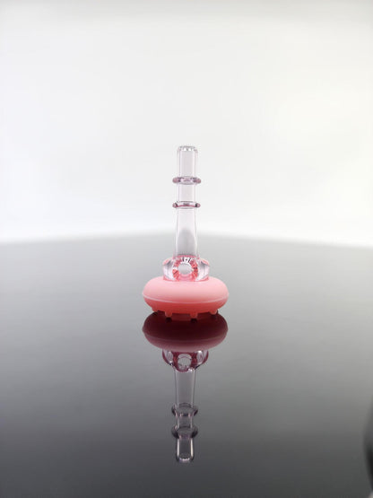  Close-up detail of Spacewalk Glass 3DXL Colored Cap showcasing its vibrant colors.