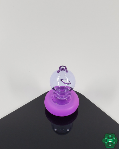  Collection of Spacewalk Glass Puffco Peak Caps in various styles, each made from borosilicate glass and designed to provide exceptional dabbing performance.