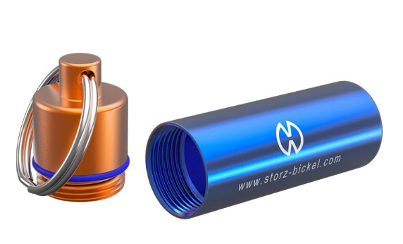 Storz & Bickel Capsule Caddy - Portable, waterproof storage for dosing capsules, perfect for on-the-go vaping enthusiasts.

