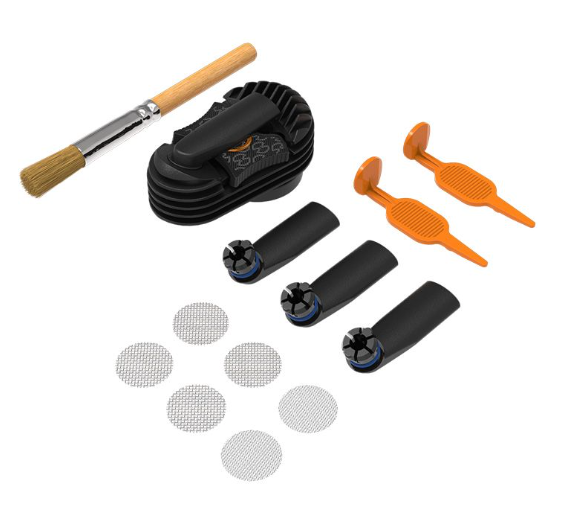 Storz & Bickel Crafty Wear & Tear Set - Complete maintenance kit with mouthpieces, cooling unit, and tools for long-lasting Crafty(+) performance.