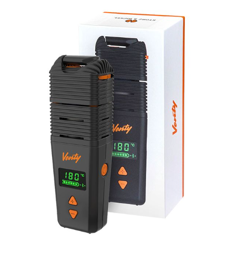 Storz & Bickel Venty Vaporizer heats up in just 20 seconds, offering quick, high-quality vapor for on-the-go users.