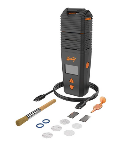  Storz & Bickel Venty Vaporizer, lightweight at 252g, offering portability with premium features for dry herb enthusiasts.