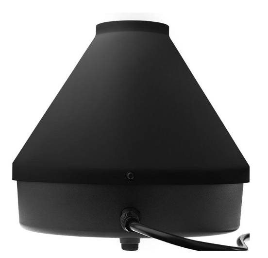 Storz & Bickel Volcano Classic Onyx Vaporizer, complete with EASY VALVE balloon and mouthpiece for smooth vapor delivery.