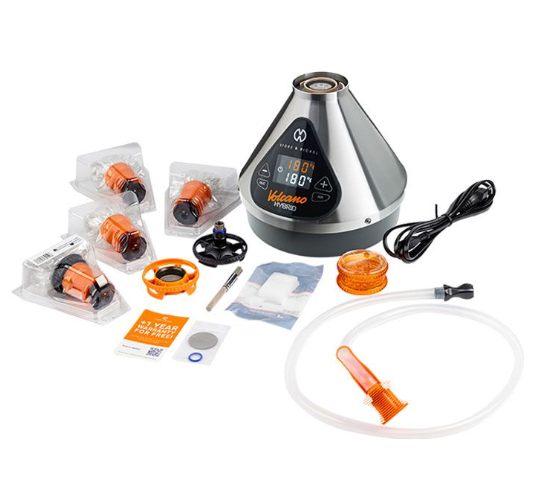  Storz & Bickel Volcano Hybrid Vaporizer with EASY VALVE Balloon, providing virtually no draw resistance and a smooth inhalation experience.