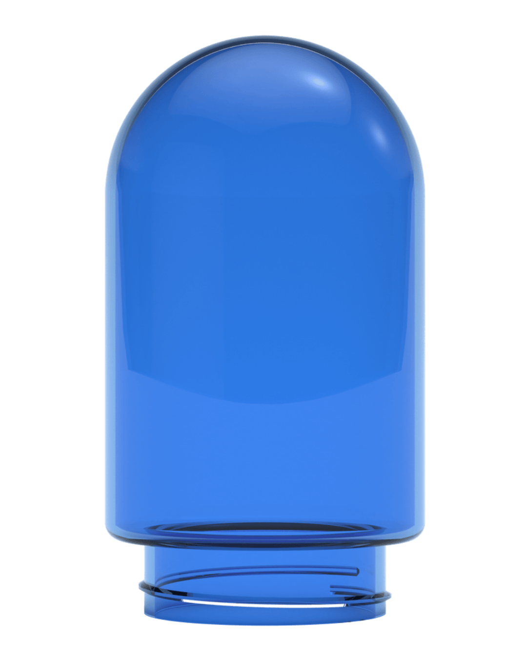 Stünden Glass - Large Hand-Blown Borosilicate Globe in Blue, 5mm Thick, Fade-Resistant
