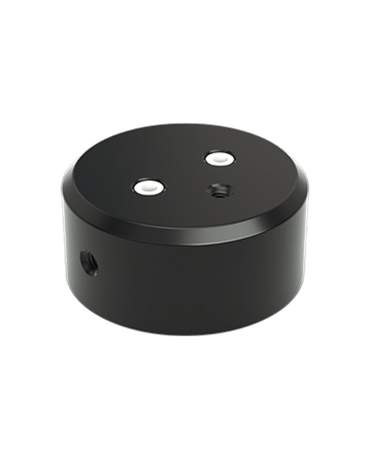 Stünden Glass - Modül Replacement Carb Cap, Magnetic Anodized Aluminum with Dual Ceramic Airflow Insert for Stündenglass