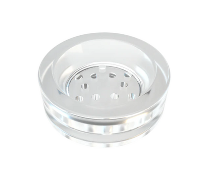 Pink Stündenglass Gravity Infuser with a 3-foot silicone hose attached for direct draws and smooth vapor delivery.