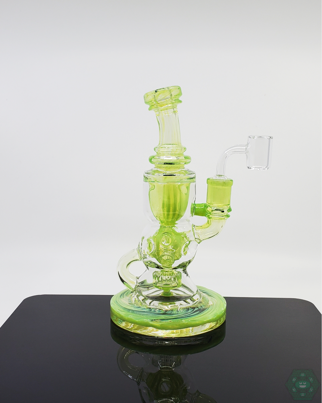  TAG 8.2" Faberge Egg Incycler featuring a Klein-style design for ultimate filtration, delivering smooth, clean hits with high-quality craftsmanship.