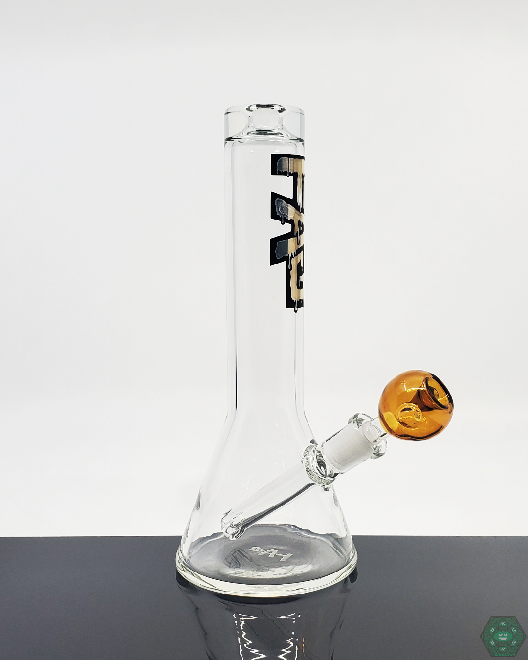 TAG Glass Mini Beaker featuring a compact, classic design with durable glass construction for smooth and efficient use.