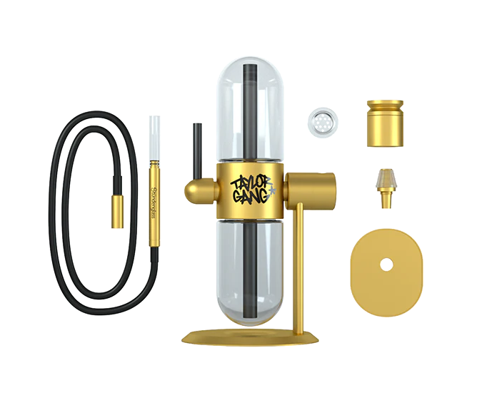 Reusable craft box with handle for the Taylor Gang x Stündenglass Gravity Infuser, designed for safe storage and easy transportation.
