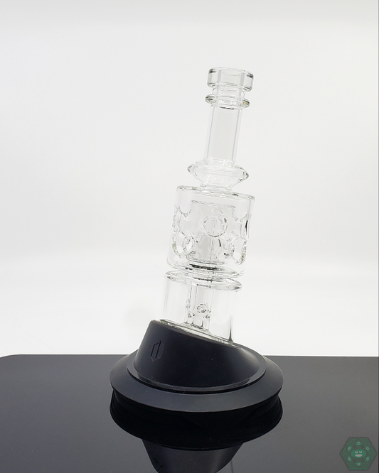 Thick Straight Glass Puffco Attachment: Premium, Durable, Enhanced Airflow