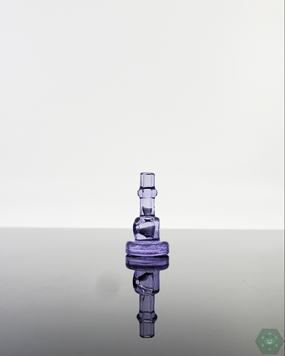  Tokr Glass 3DXL Peak Pro Cap in Blue – Enhances airflow for Peak Pro 3DXL chamber.