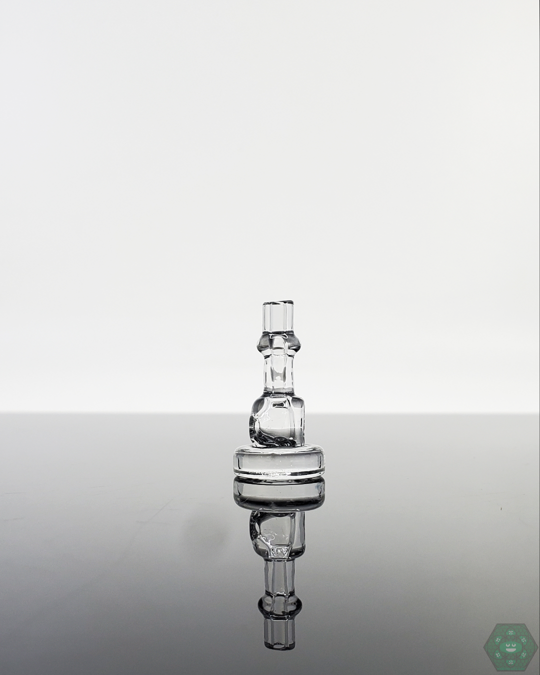 Tokr Glass 3DXL Peak Pro Cap in Pink – Custom glass cap designed for Peak Pro 3DXL chamber.