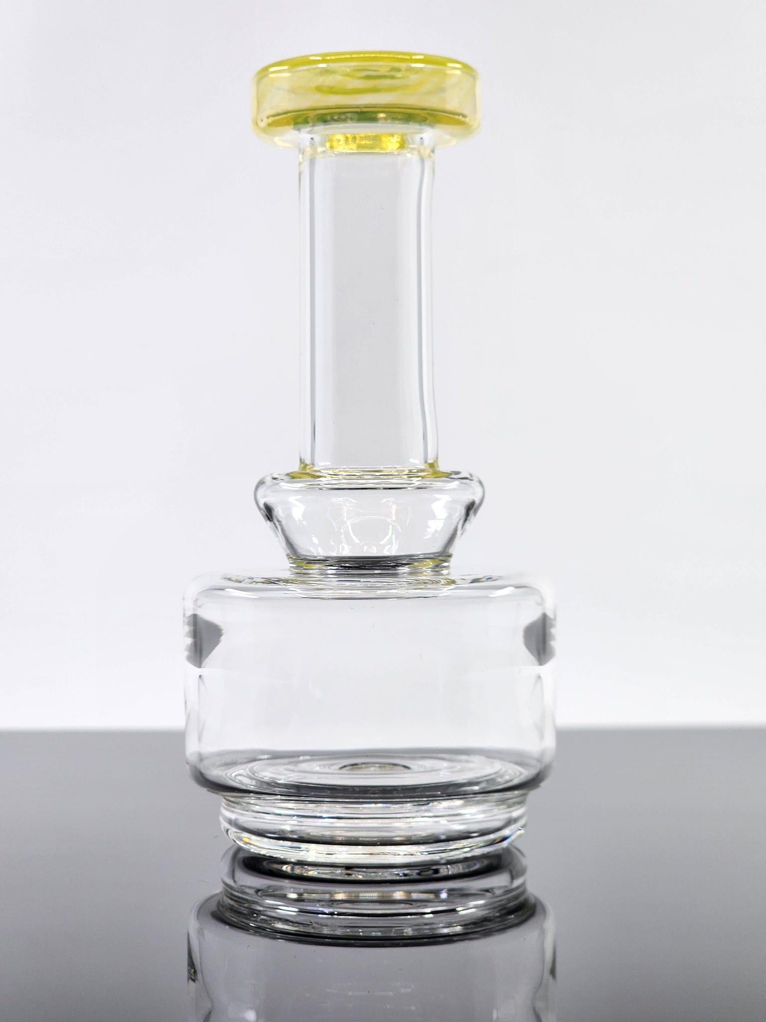 Tokr Glass Colored Dry Top – expertly crafted Puffco Peak and Peak Pro attachment with a sleek design and bold color accents