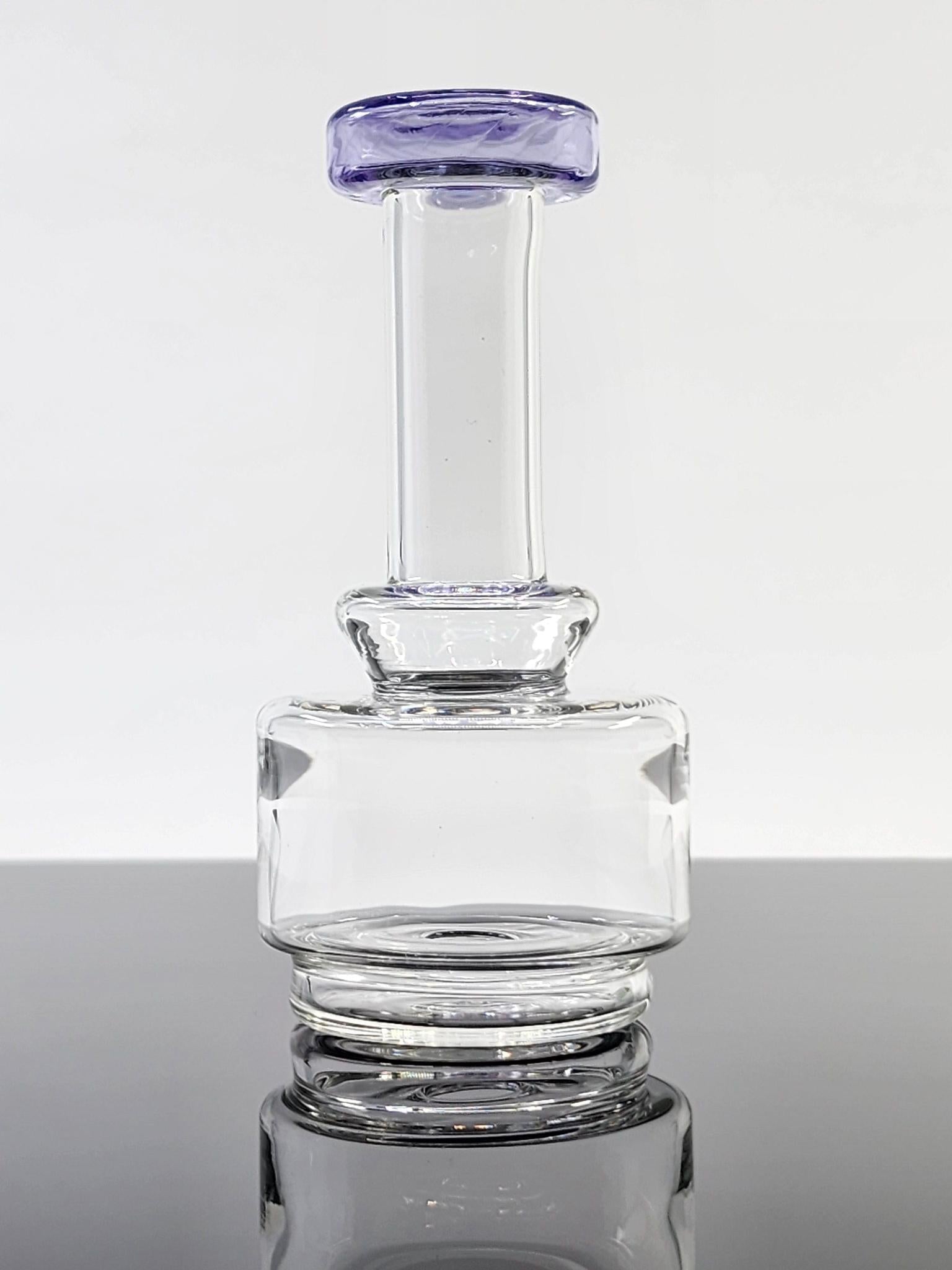  Tokr Glass Color Accent Dry Top – high-quality attachment for Puffco Peak and Peak Pro, designed for smooth airflow and durability.