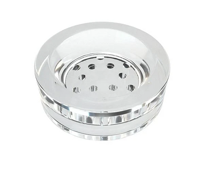  Close-up of the 45° adjustable mouthpiece on the Tyson 2.0 x Stündenglass Gravity Infuser for smooth, contactless consumption.