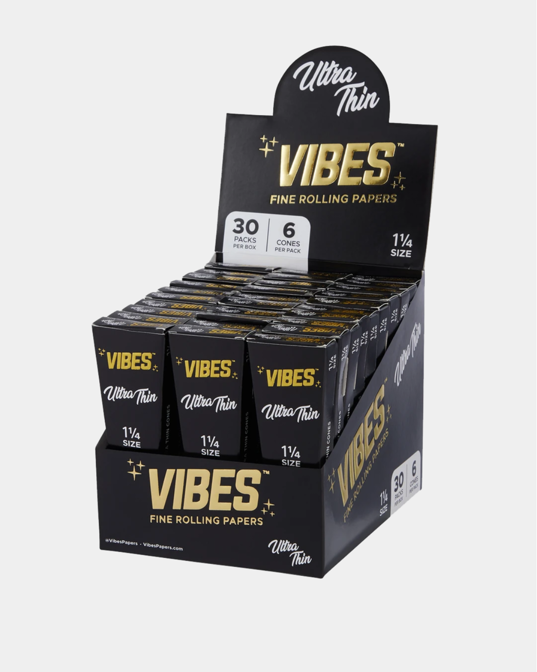 Vibes Pre-Rolled Cones – Premium-quality ultra-thin paper for smooth airflow and consistent burning.