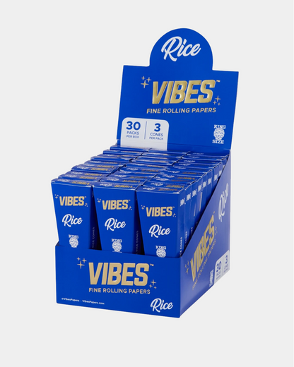 Vibes Pre-Rolled Cones – Slow, even paper burn for an enjoyable, hassle-free smoking experience with ultra-thin paper.