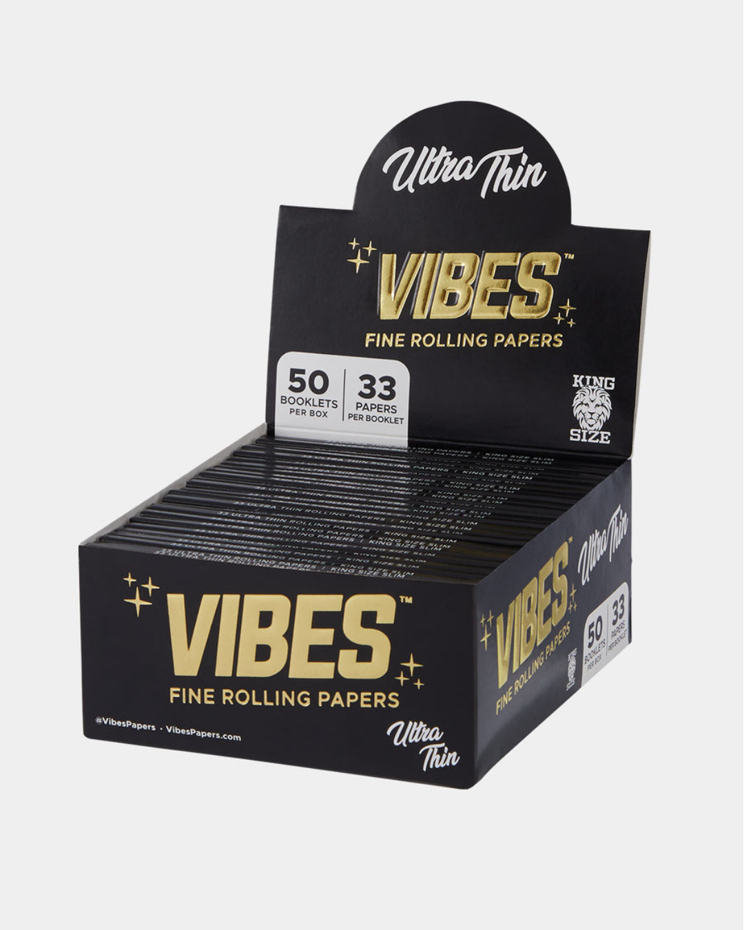 Vibes Rolling Papers – Organic hemp option for a smooth burn that enhances your herb’s natural taste.