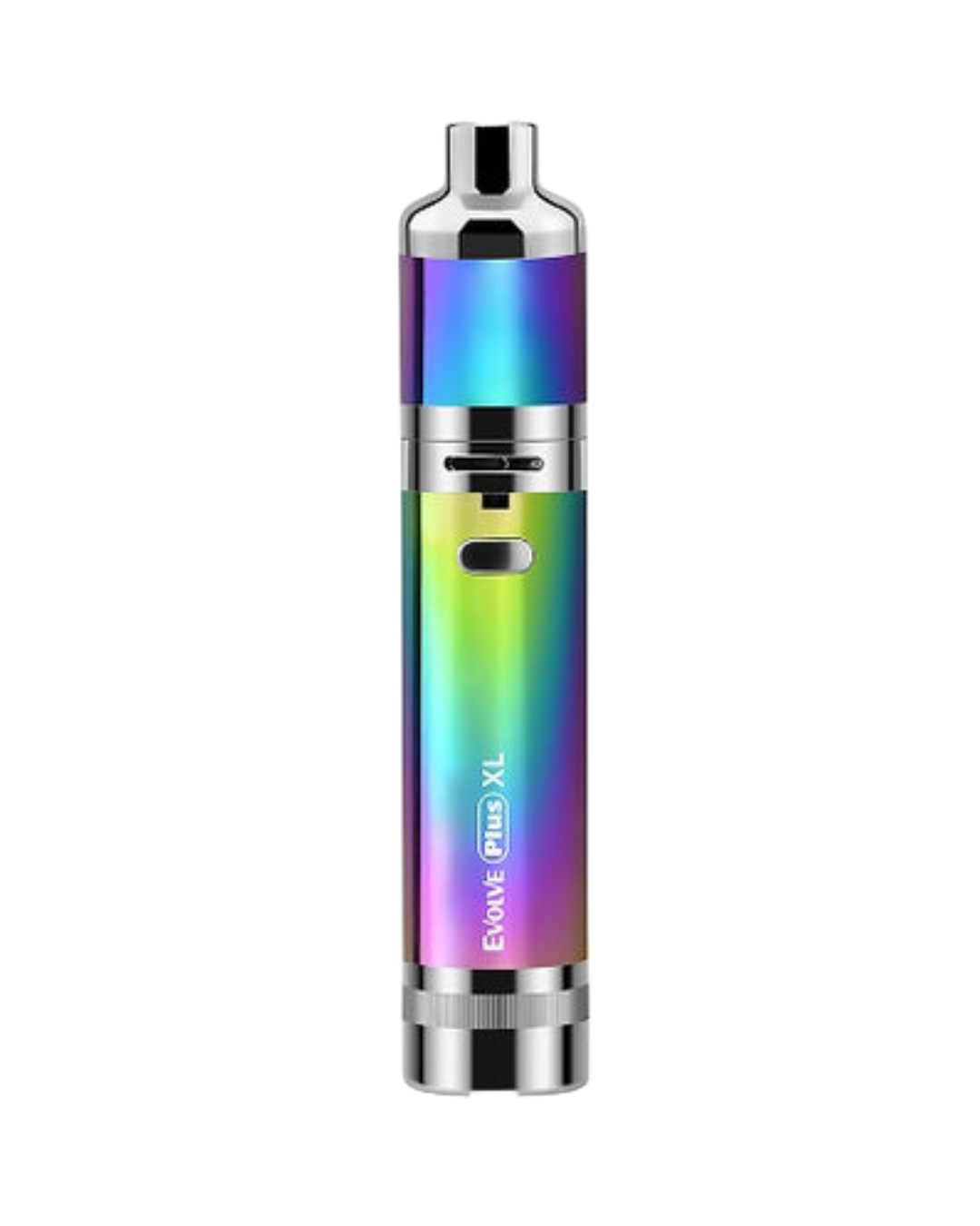 Yocan Evolve Plus XL featuring a quad coil quartz atomizer for enhanced vapor production and adjustable airflow.