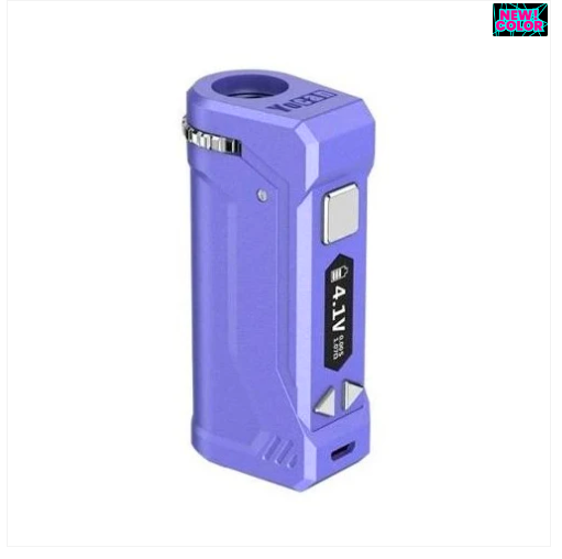 Yocan UNI Pro 650mAh Variable Voltage Cart Battery featuring a built-in hanging hole for lanyards and keyrings.