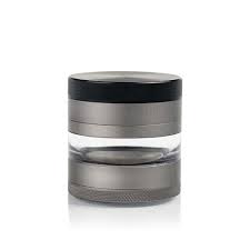 Kannastor 2.5” Herb Grinder: Features a built-in storage jar and sharp grinding teeth for efficient herb preparation.